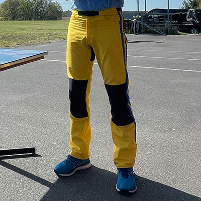 Lange Freefly-Hose mit zwei Taschen